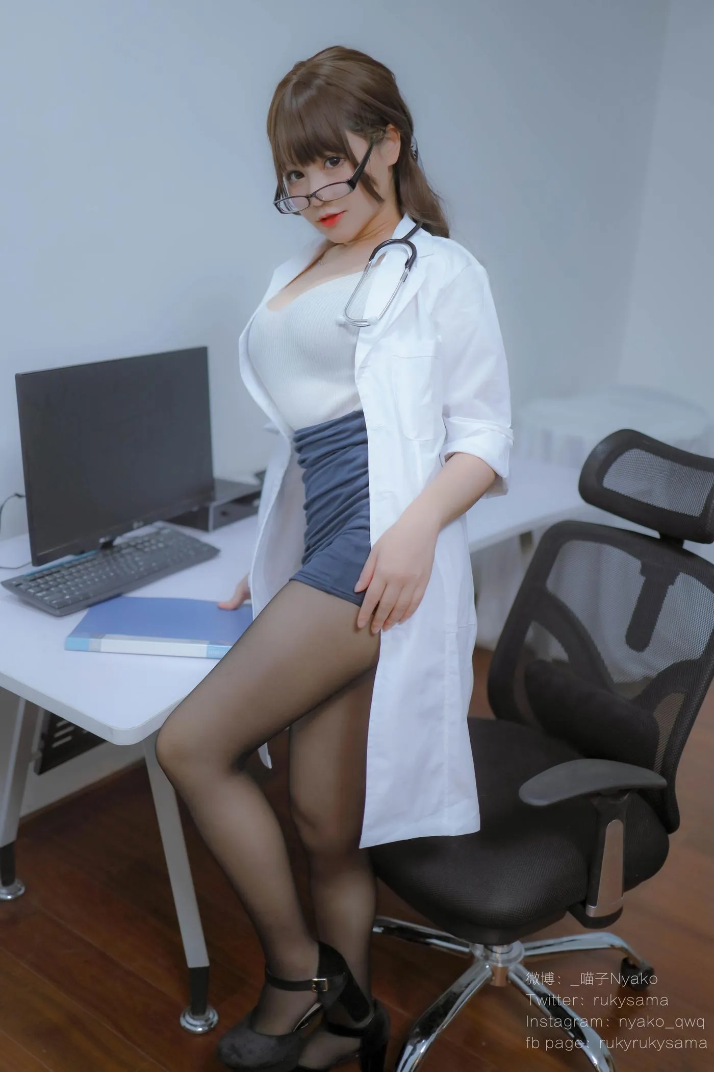 Nyako喵子 – NO.26 秘密病棟 [82P]插图9